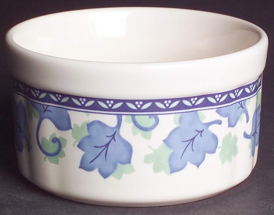 Blue Isle Dip Bowl (for Dip and Spreader) by Pfaltzgraff-1