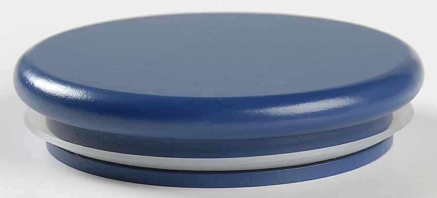 Blue Isle Wood Lid for Small Metal Canister by Pfaltzgraff-1