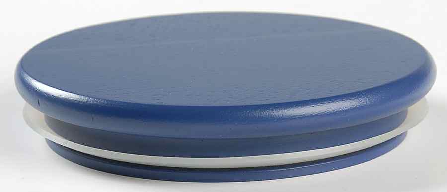 Blue Isle Wood Lid for Medium Metal Canister by Pfaltzgraff-1