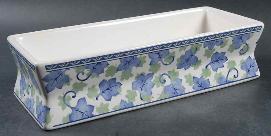 Blue Isle 4 Wick Brick Candle Holder Only by Pfaltzgraff-1