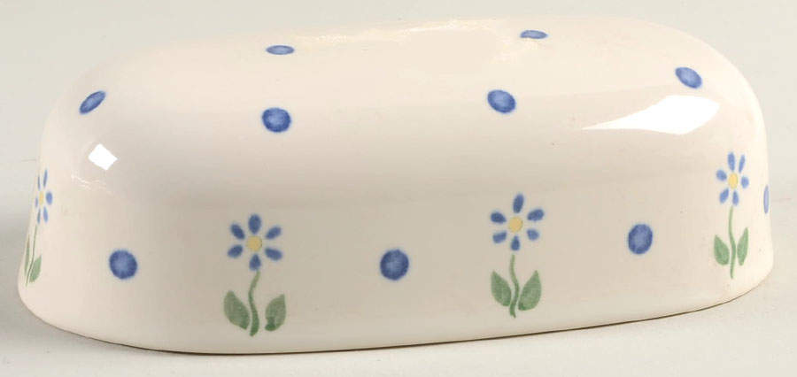 Cloverhill Floral 1/4 Lb Butter No Lid by Pfaltzgraff-1
