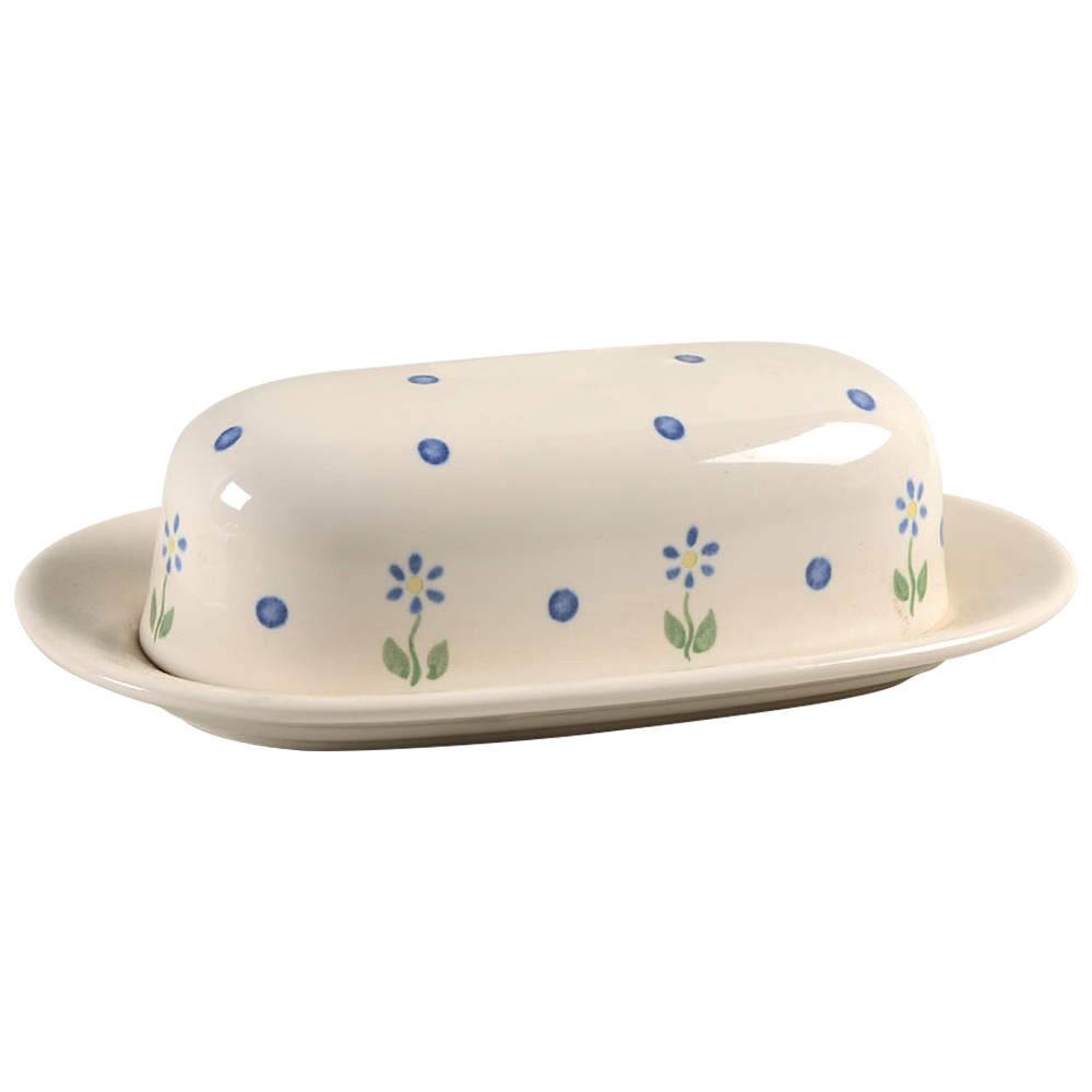 Cloverhill Floral 1/4 Lb Covered Butter by Pfaltzgraff-1