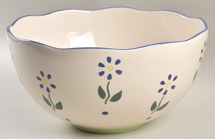 Cloverhill Floral Entertaining Bowl by Pfaltzgraff-1