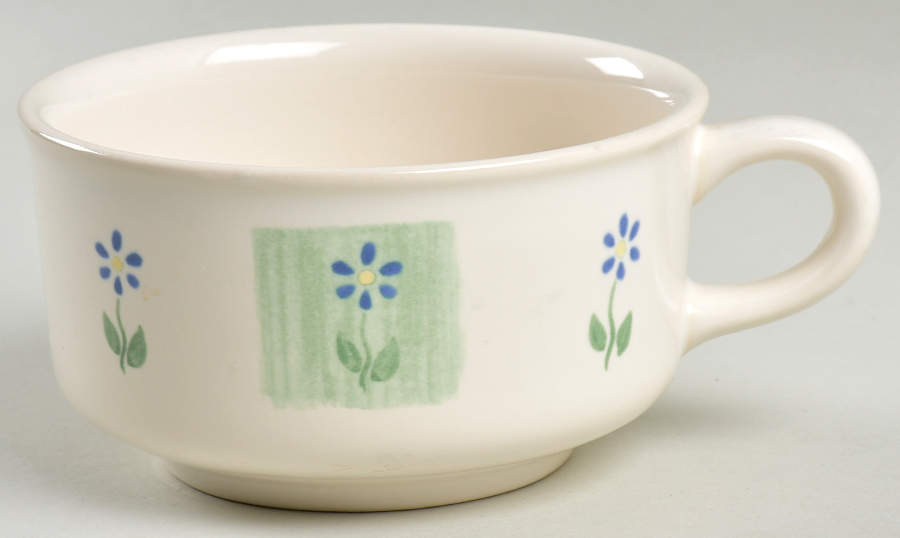 Cloverhill Floral Soup Mug by Pfaltzgraff-1
