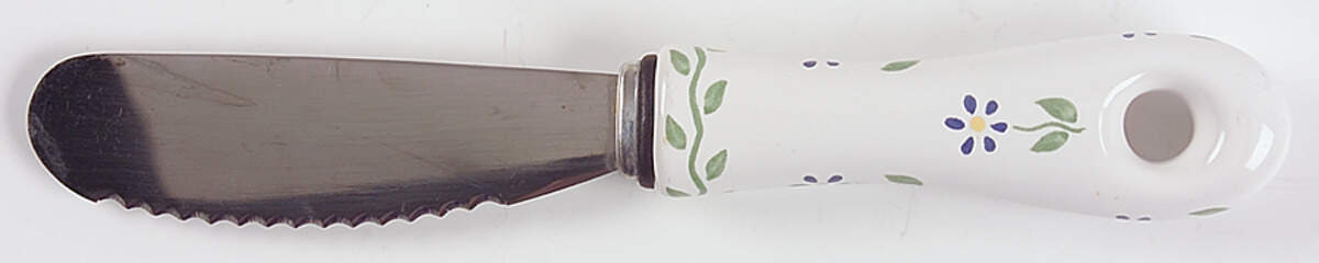 Cloverhill Floral Cheese Spreader/Serving by Pfaltzgraff-1