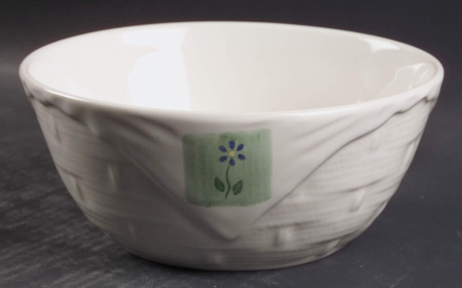 Cloverhill Floral Basket Bowl by Pfaltzgraff-1