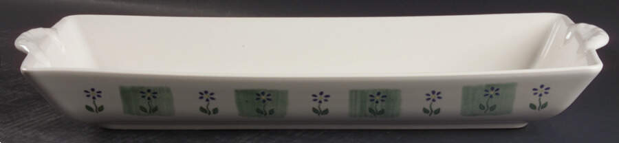Cloverhill Floral 16" Bread Basket by Pfaltzgraff-1