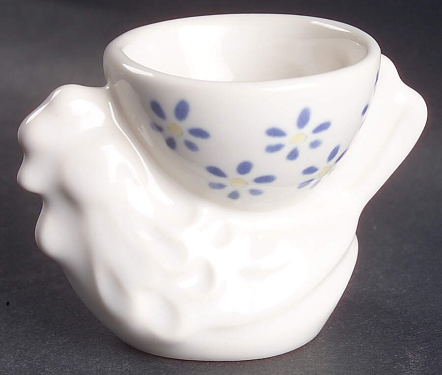 Cloverhill Floral Single Egg Cup by Pfaltzgraff-1