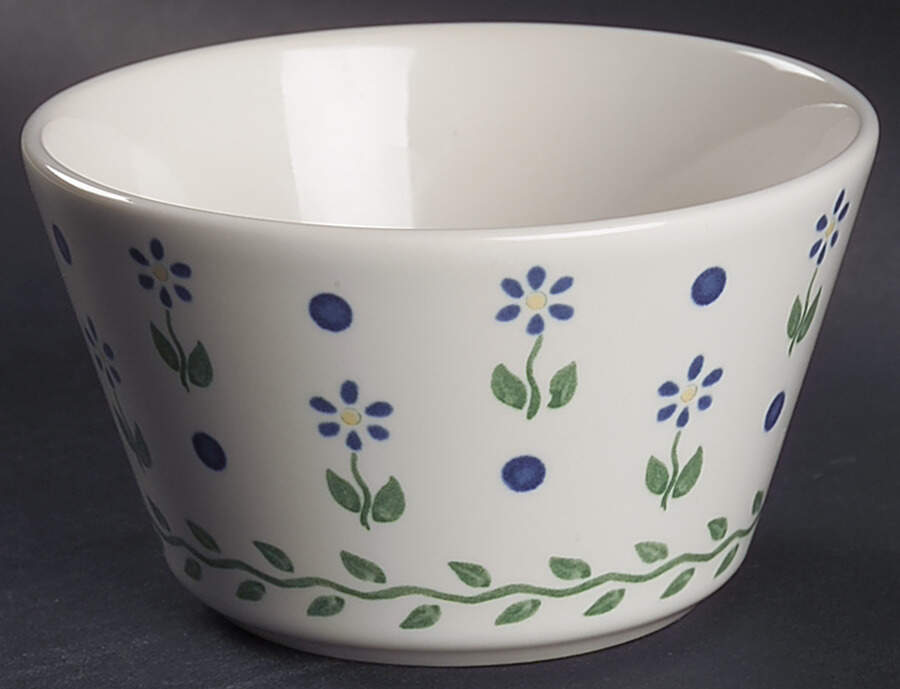 Cloverhill Floral Deep Dessert Bowl by Pfaltzgraff-1