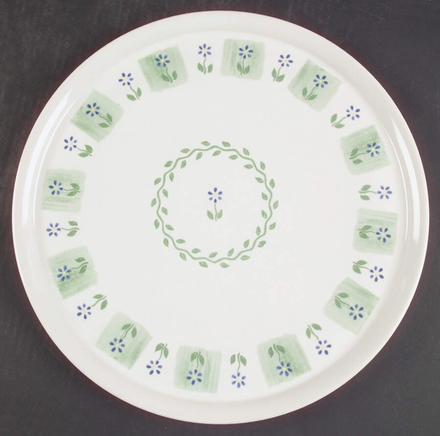 Cloverhill Floral 12" Round Platter by Pfaltzgraff-1