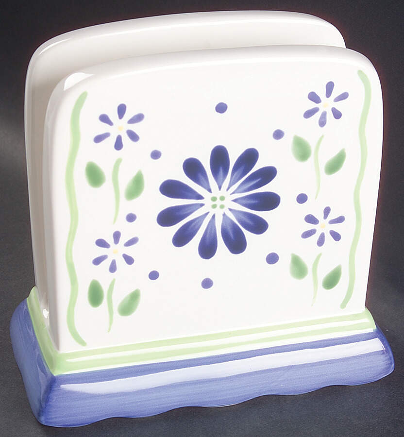 Cloverhill Floral Napkin Holder by Pfaltzgraff-1
