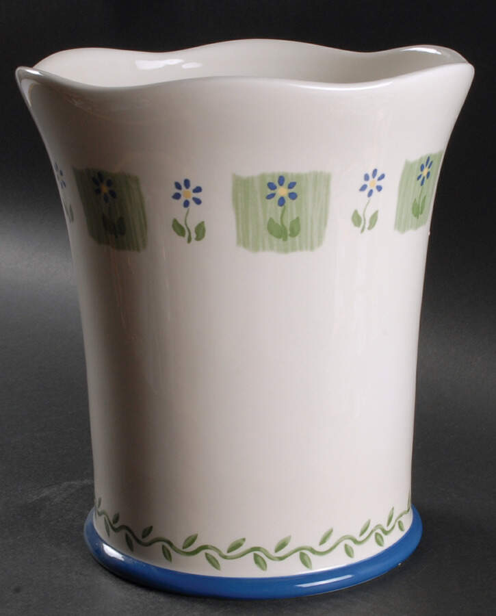 Cloverhill Floral China Waste Basket by Pfaltzgraff-1