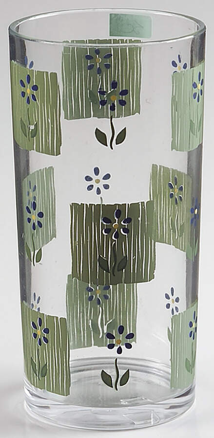 Cloverhill Floral 16 Oz Tall Acrylic Tumbler by Pfaltzgraff-1