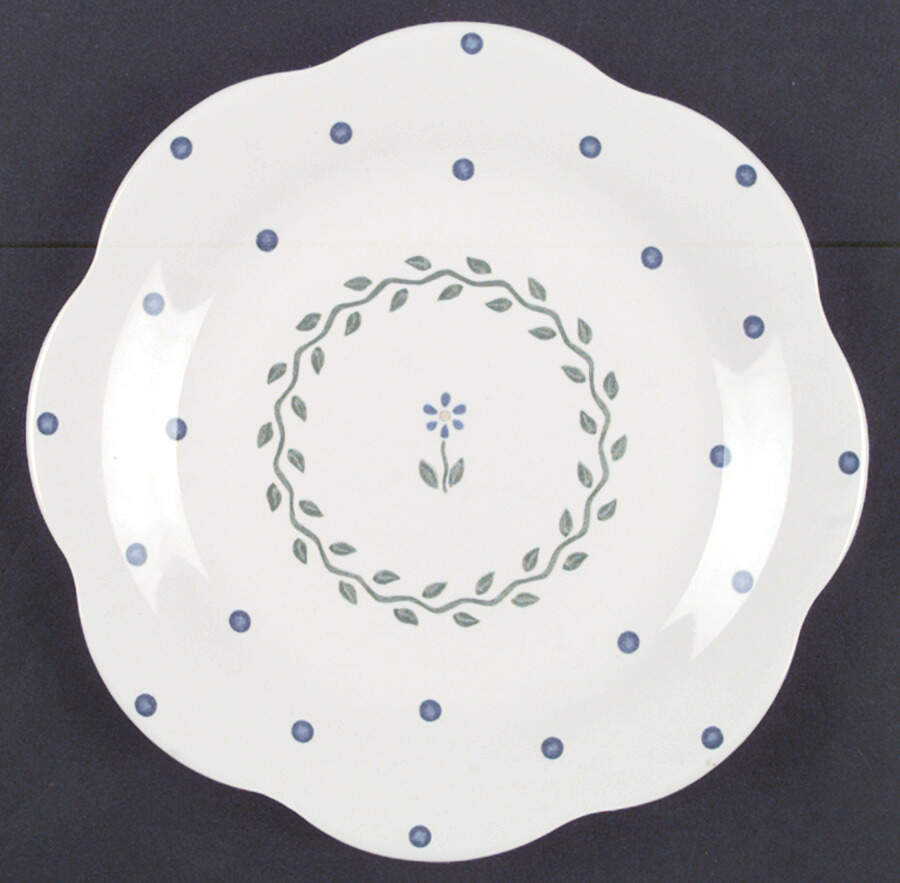 Cloverhill Floral Salad Plate by Pfaltzgraff-1