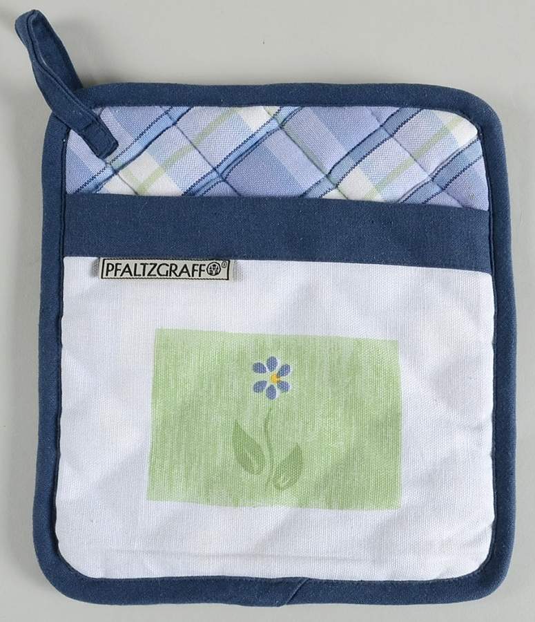 Cloverhill Floral Cloth Potholder by Pfaltzgraff-1