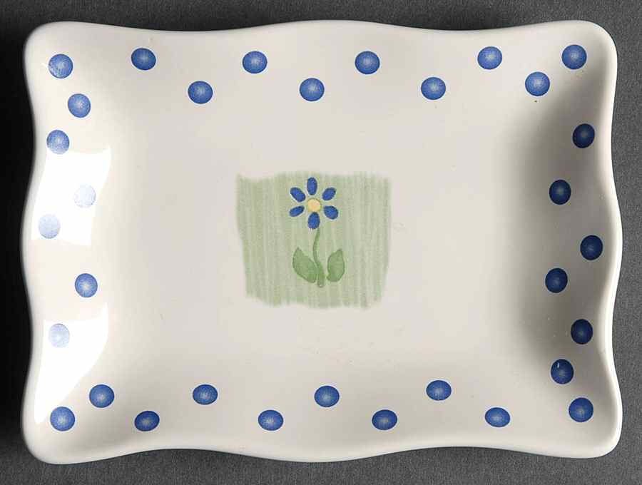 Cloverhill Floral Soap Dish by Pfaltzgraff-1