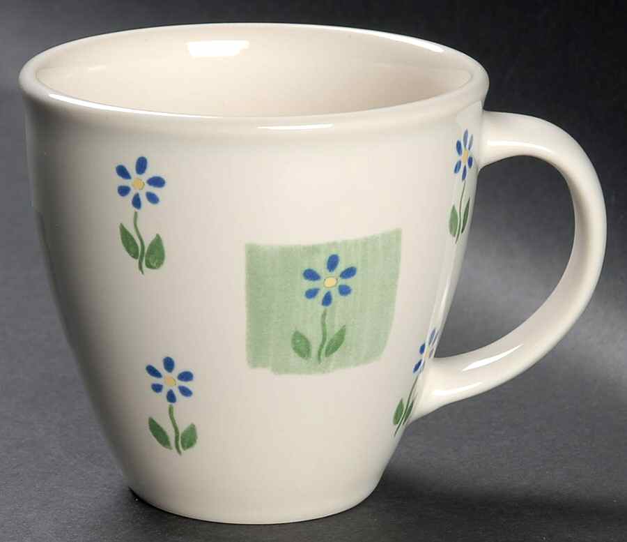 Cloverhill Floral Cafe Mug by Pfaltzgraff-1