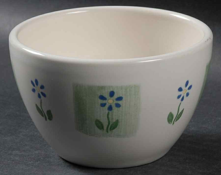 Cloverhill Floral Sugar Bowl No Lid by Pfaltzgraff-1