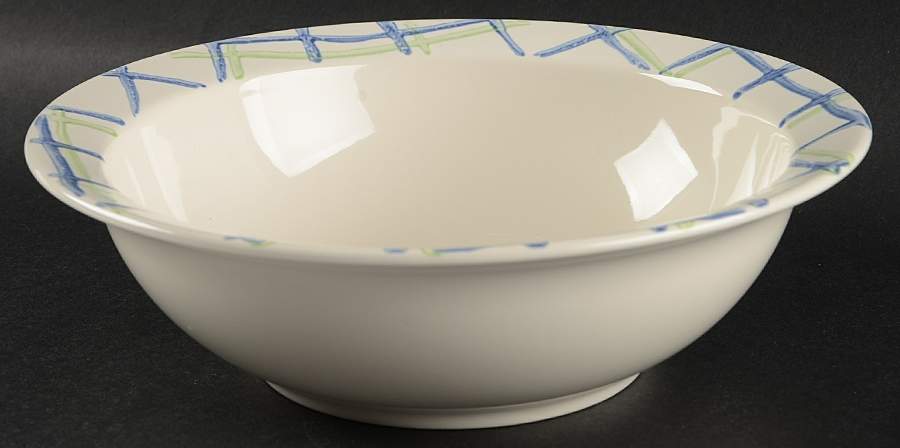 Cloverhill Plaid 9" Round Vegetable Bowl by Pfaltzgraff-1