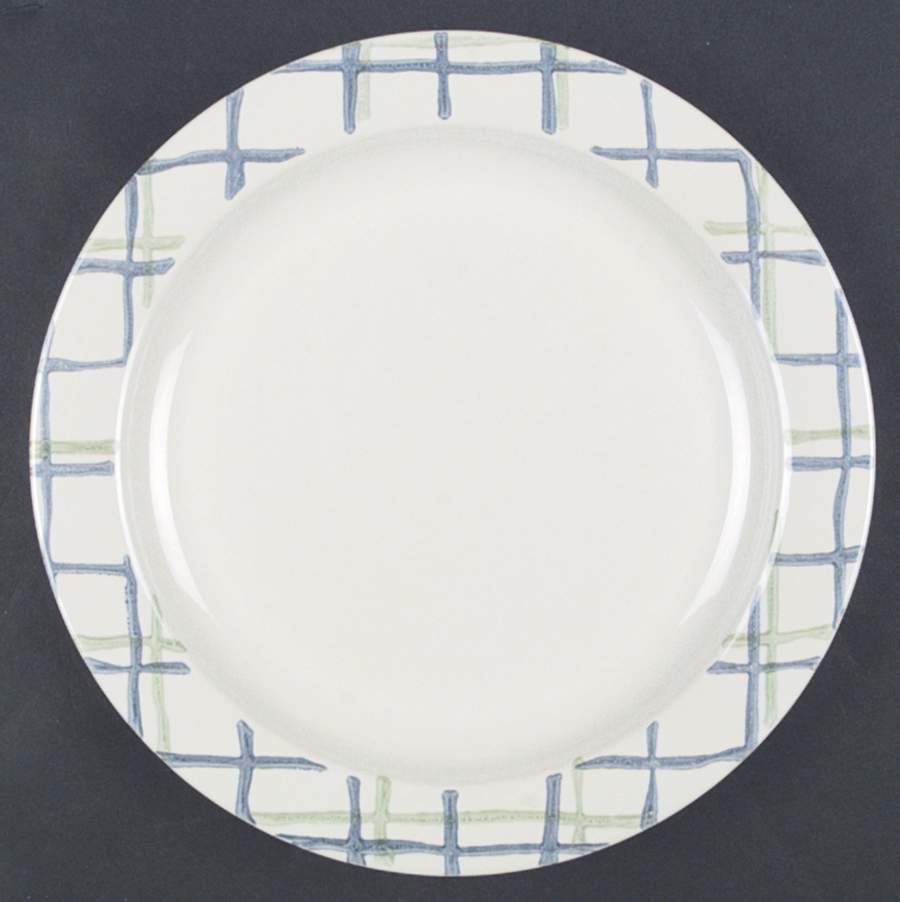 Cloverhill Plaid Dinner Plate by Pfaltzgraff-1