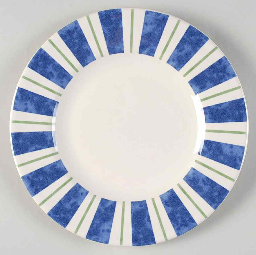 Wyngate Stripe Salad Plate by Pfaltzgraff-1