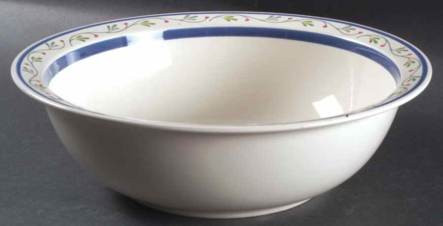 Wyngate Floral 11" Large Salad Serving Bowl by Pfaltzgraff-1