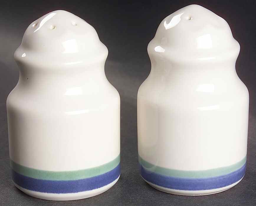 Wyngate Band Salt & Pepper Set by Pfaltzgraff-1