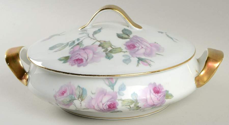 2005 Round Covered Vegetable by Porcelain Union-1