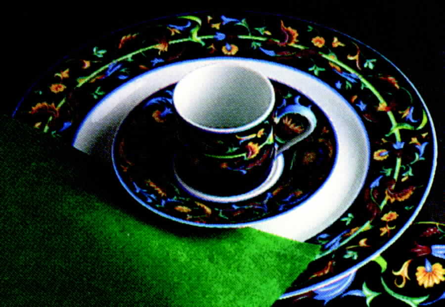 Tancerde Dinner Plate by Porcelaine De Paris-1
