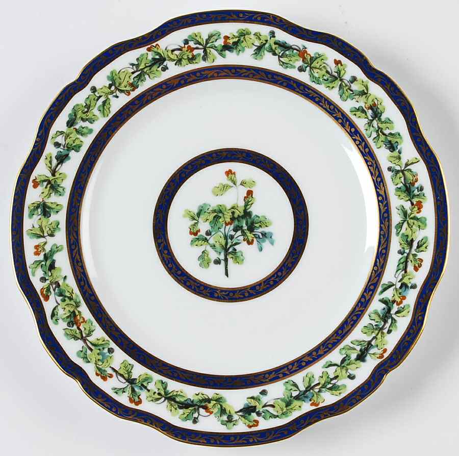 Chene Royal Salad/Dessert Plate by Puiforcat-1