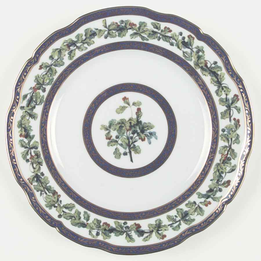 Chene Royal Dinner Plate by Puiforcat-1