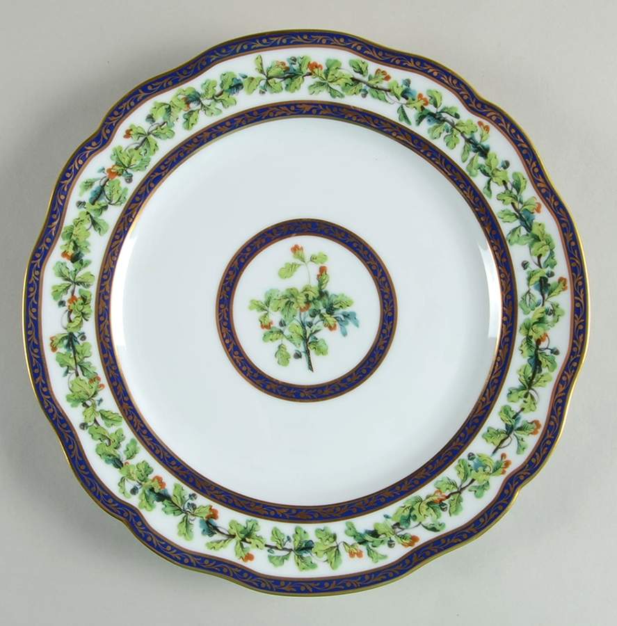 Chene Royal Luncheon Plate by Puiforcat-1