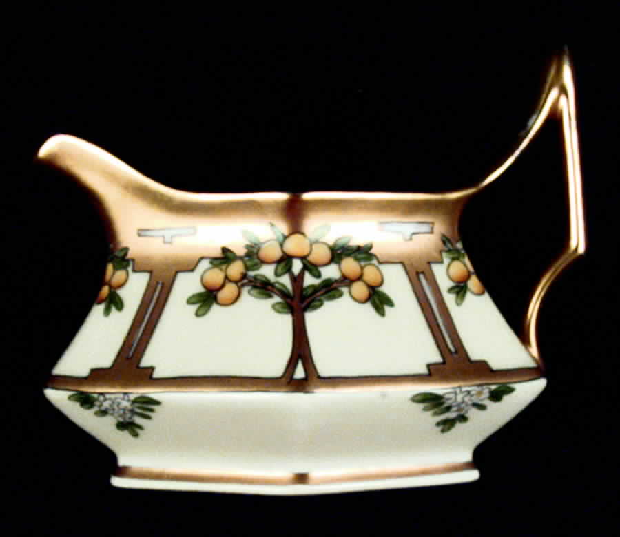 Orange Tree Creamer by Pickard-1
