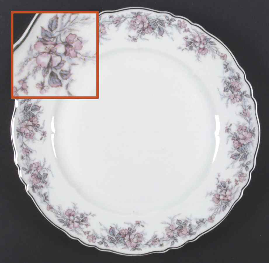 Angelique Dinner Plate by Porcelaine de Limoges-1