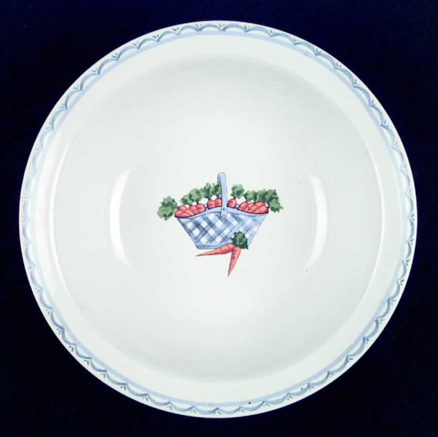 Country Market 9" Round Vegetable Bowl by Pfaltzgraff-1