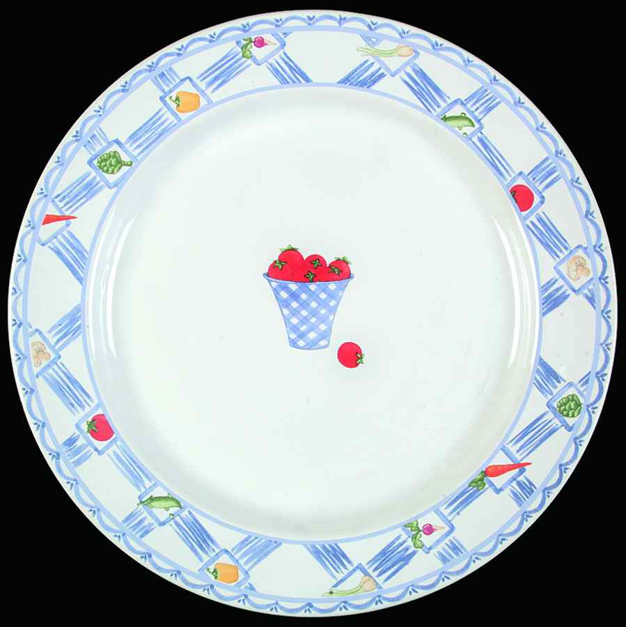 Country Market 12" Chop Plate (Round Platter) by Pfaltzgraff-1