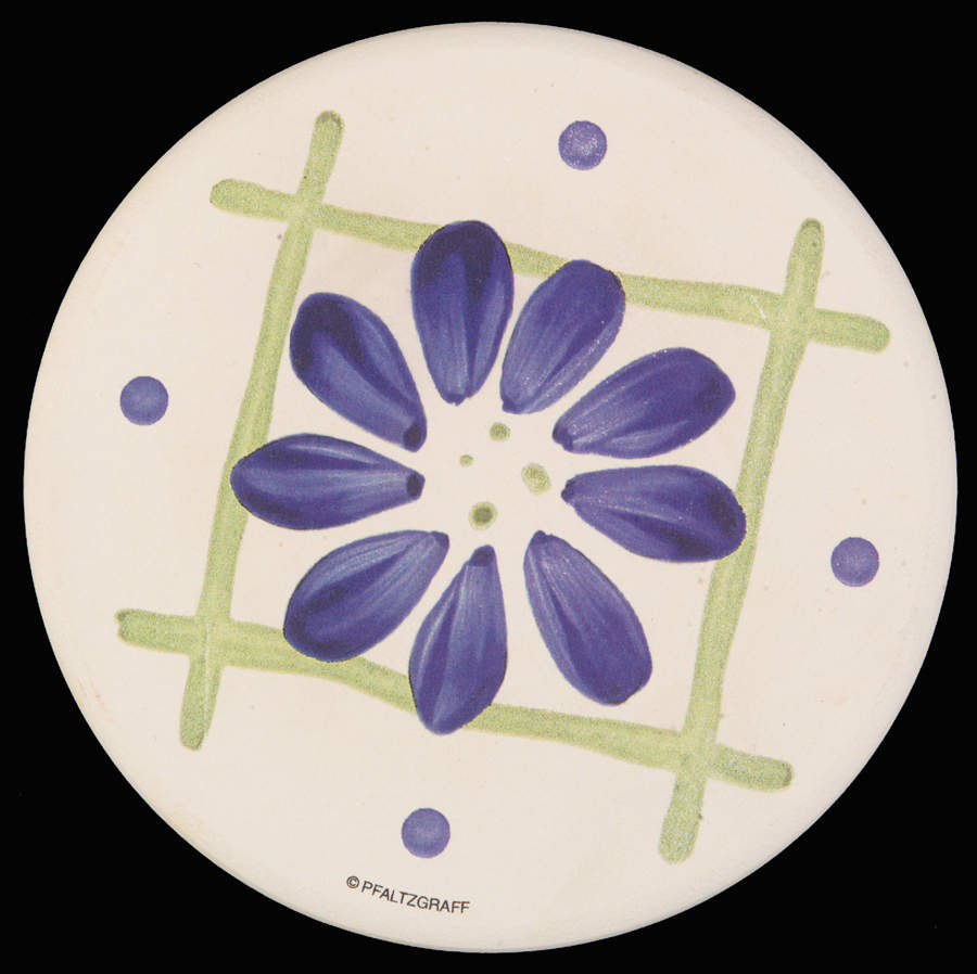 Springwood Individual Deco Stone Coaster by Pfaltzgraff-1