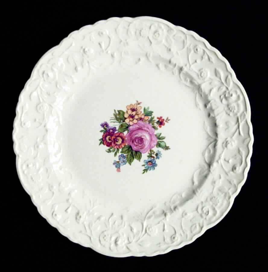 Priscilla Rose Salad Plate by Pope Gosser-1
