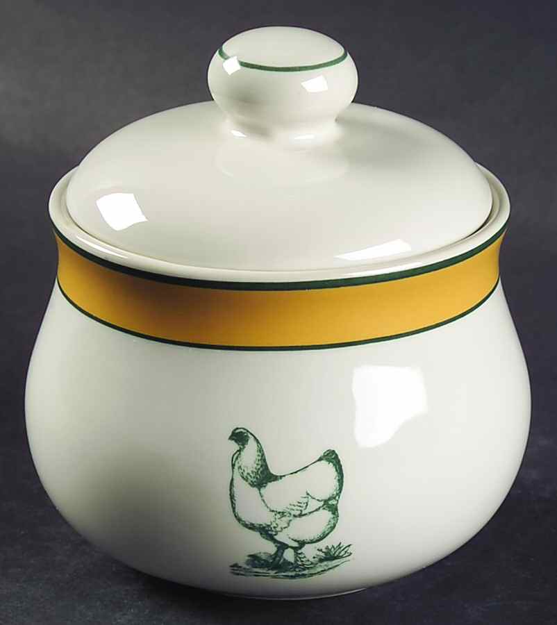 PMA1 Sugar Bowl & Lid by Primitive Artisan-1