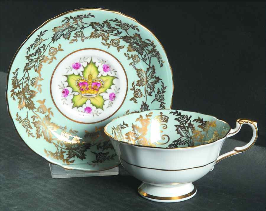 A1678 Footed Cup & Saucer Set by Paragon-1