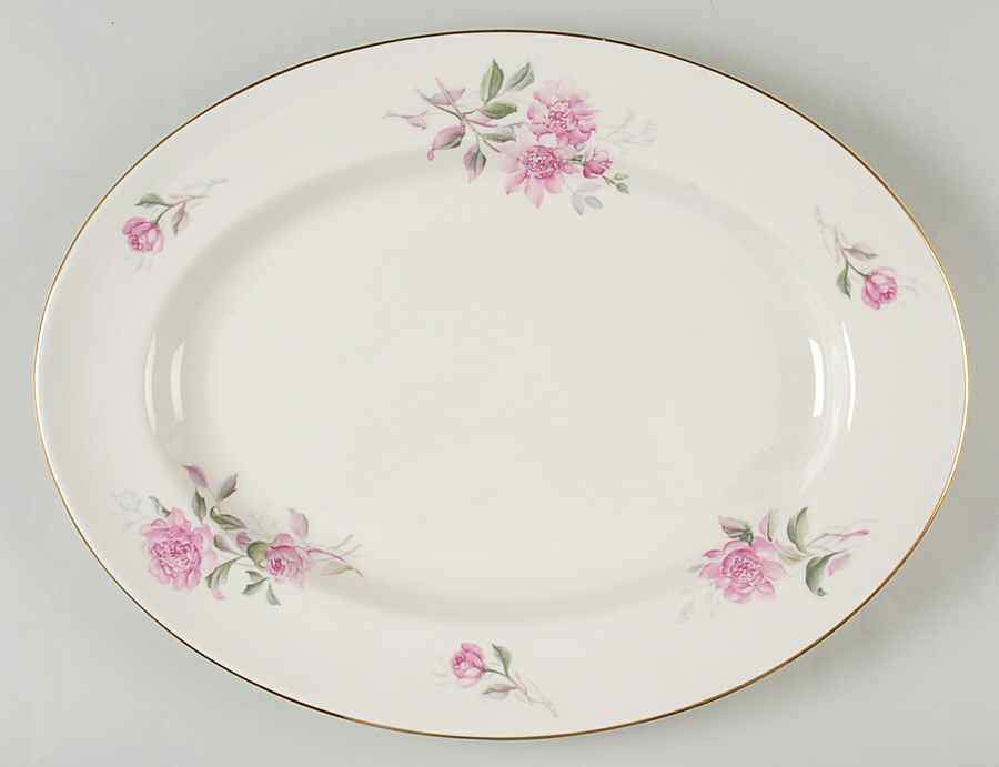 First Lady 15" Oval Serving Platter by Pickard-1