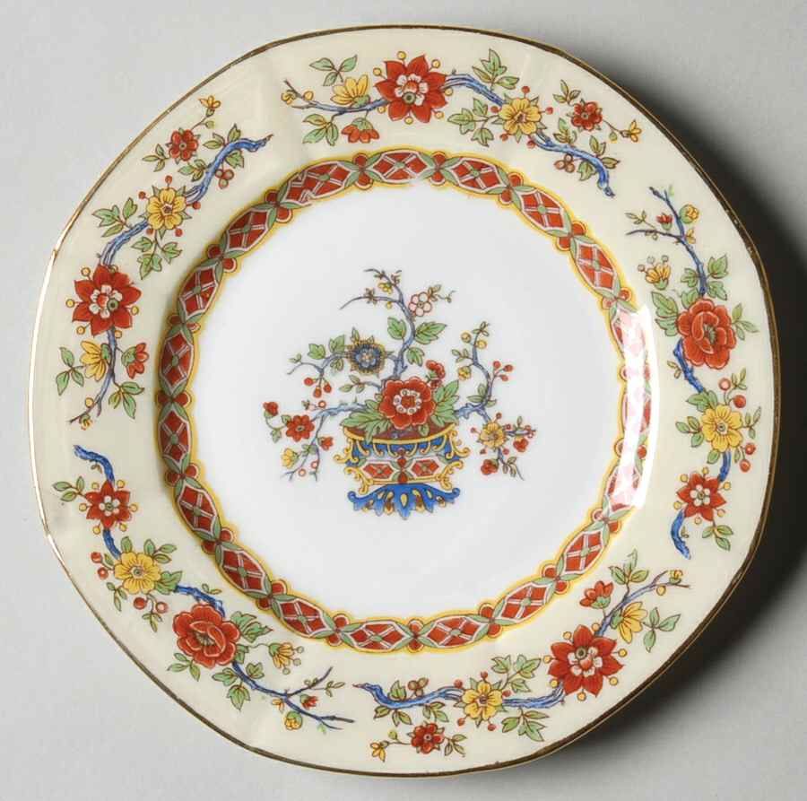 POY134 Bread & Butter Plate by Jean Pouyat-1