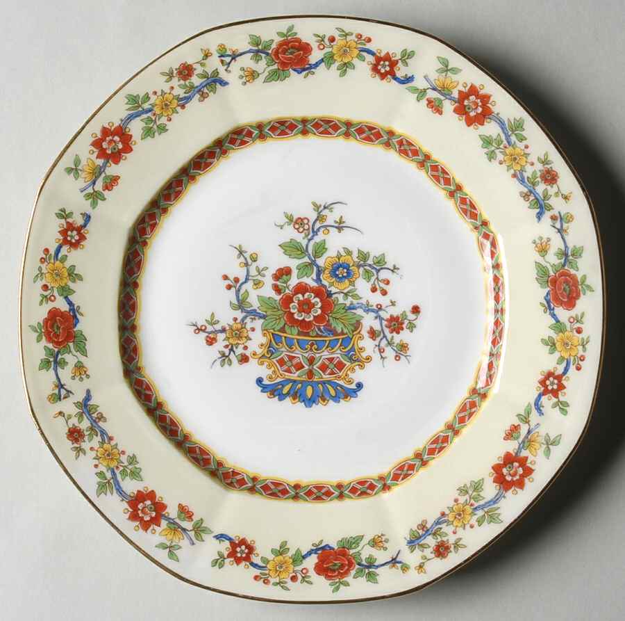 POY134 Luncheon Plate by Jean Pouyat-1