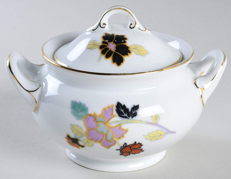 10882 Sugar Bowl & Lid by Pirkenhammer-1