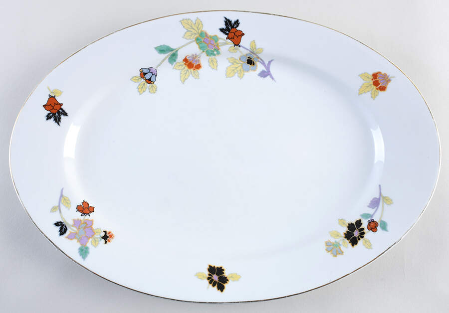10882 17" Oval Serving Platter by Pirkenhammer-1