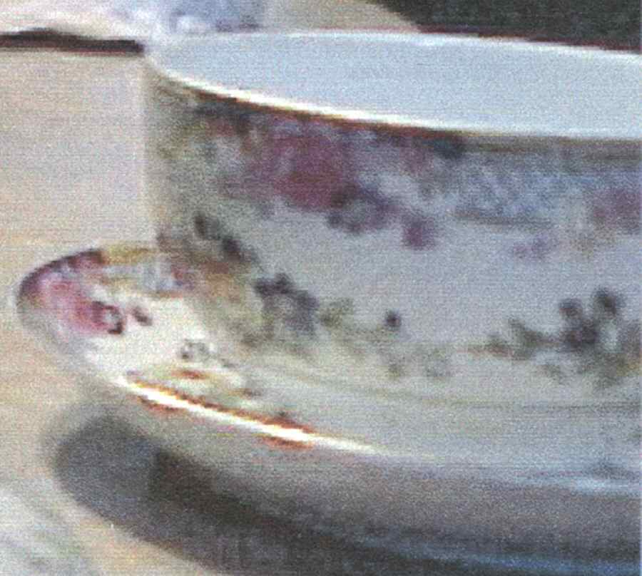 PHE16 Flat Cup & Saucer Set by Phoenix (Czech)-1