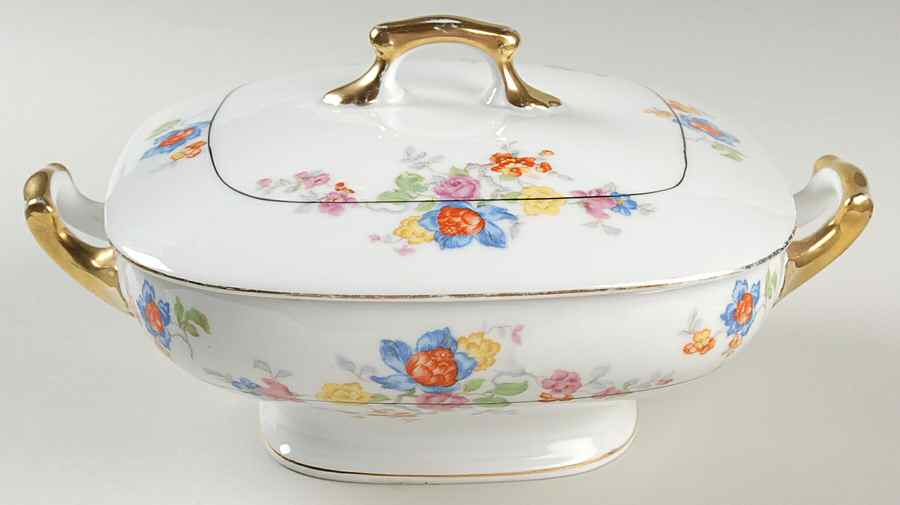 PUN36 Square Covered Vegetable by Porcelain Union-1