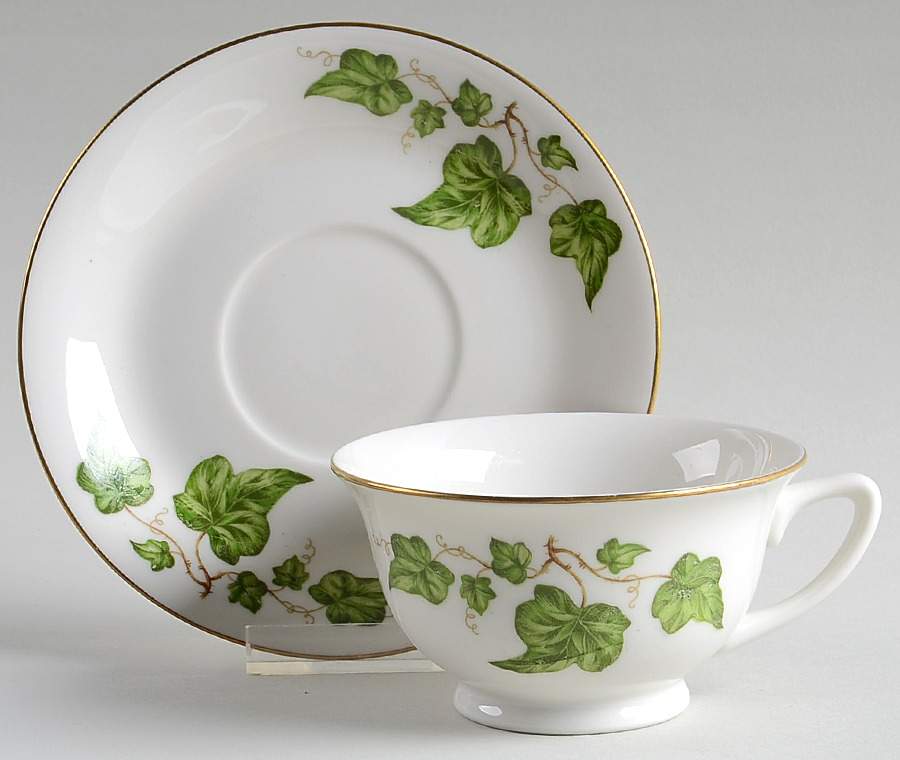PNC1 Footed Cup & Saucer Set by Pencrest-1