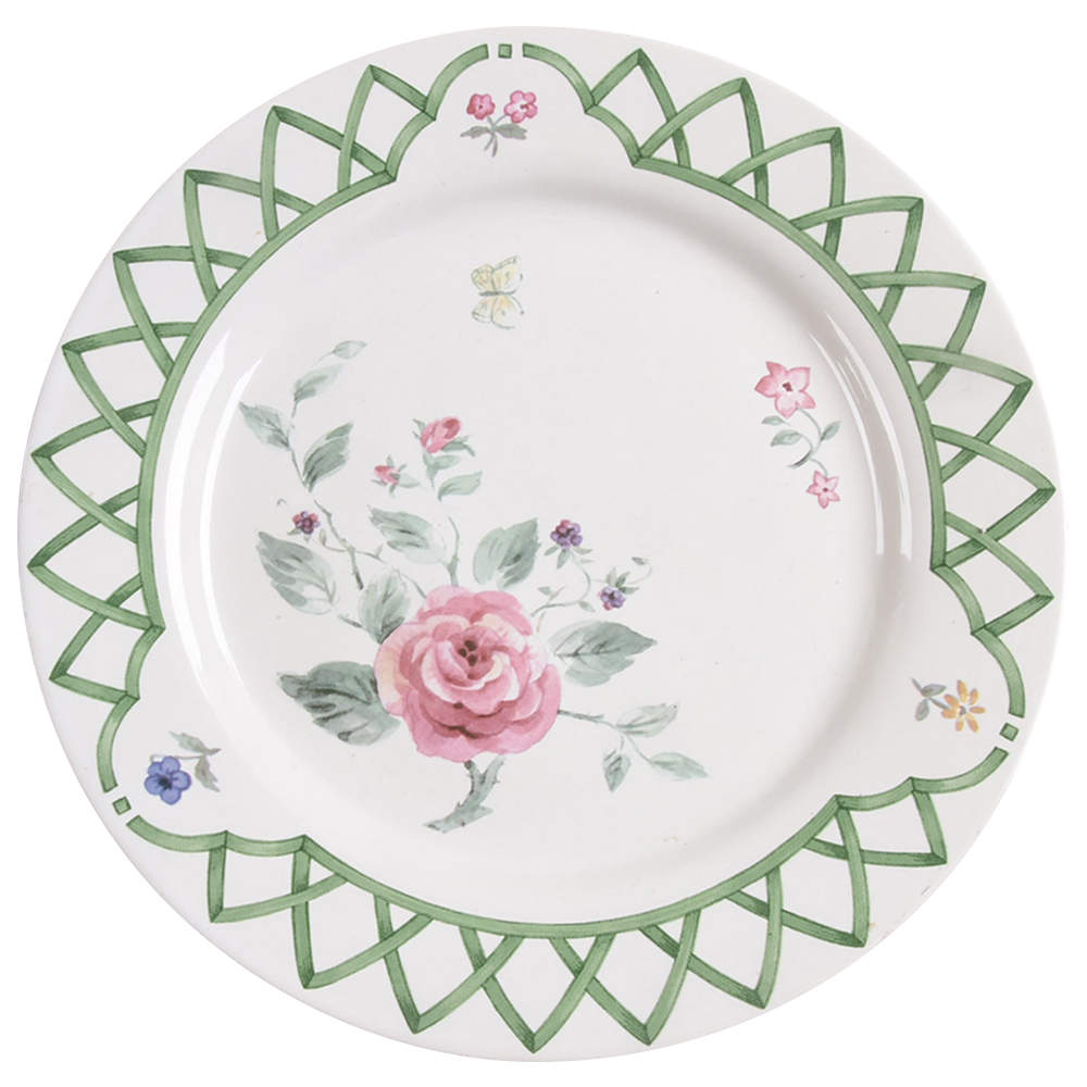 Garden Trellis Dinner Plate by Pfaltzgraff-1