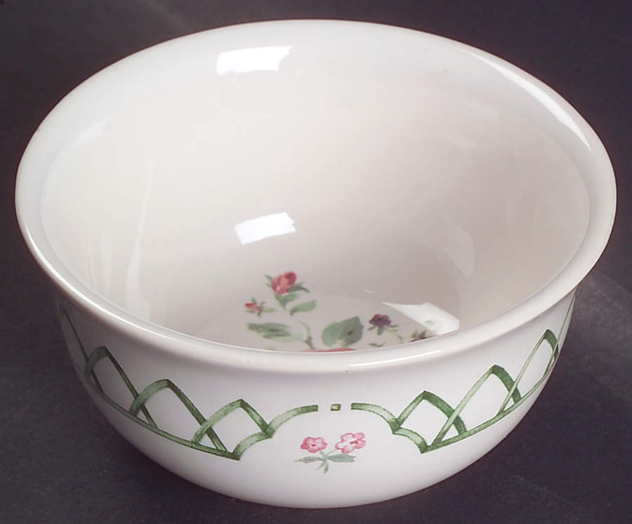 Garden Trellis Dessert Bowl by Pfaltzgraff-1